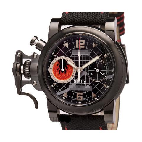 Wholesale Men's 43mm PVD Stainless Steel Watches