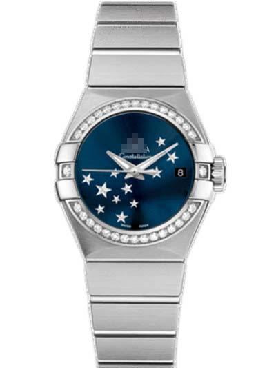 Custom Blue Watch Dial 123.15.27.20.03.001