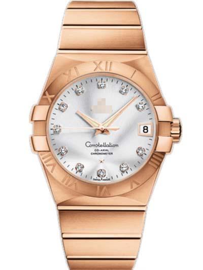 Custom Silver Watch Dial 123.50.38.21.52.001