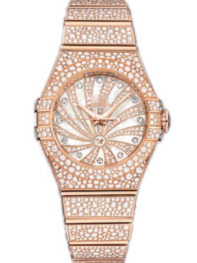 Customization Gold Watch Belt 123.55.31.20.55.006