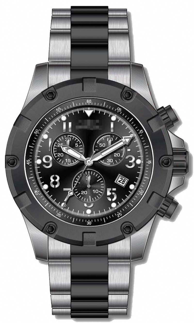 Custom Black Watch Dial