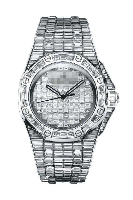 Custom Silver Watch Dial 15130BC.ZZ.8042BC.01