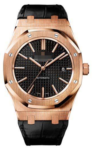 Custom Black Watch Dial 15400OR.OO.D002CR.01