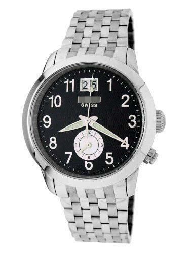 Customised Stainless Steel Watch Bracelets 1856_BLK