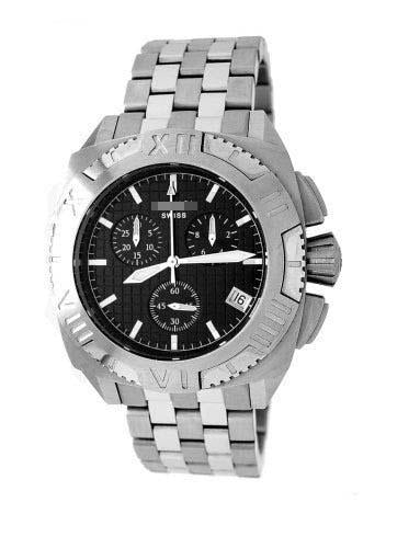 Custom Stainless Steel Watch Bracelets 1869_BLK