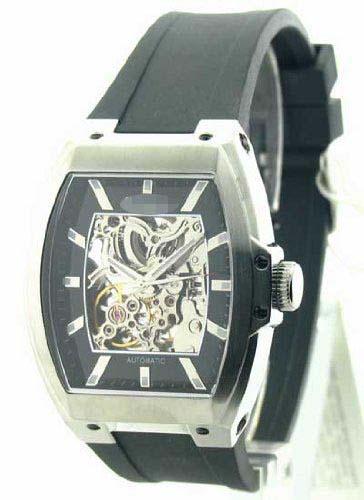 Custom Rubber Watch Bands 20-4521SVBK