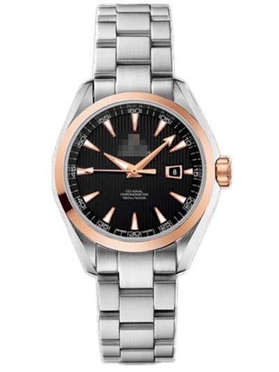 Customised Black Watch Face 231.20.34.20.01.003