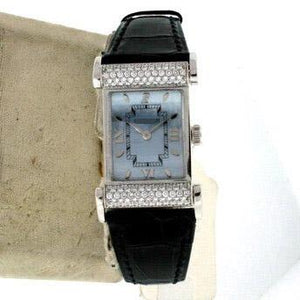 Wholesale Most Popular Ladies 18k White Gold Quartz Watches 67164BC