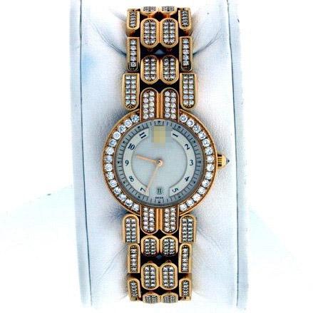 Wholesale Ladies 27mm 18k Yellow Gold Watches 