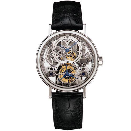 Online Wholesale Beautiful Men's Platinum Manual Wind Watches 3355pt/00/986