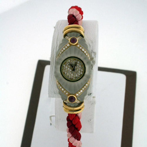 Wholesale Ladies 17mm x 42mm Crystal with Diamonds and Rubies Watches 