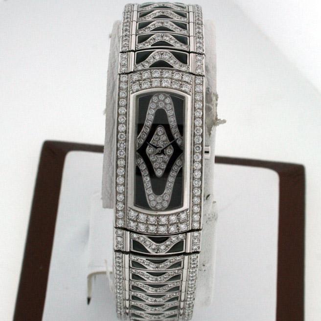 Wholesale Ladies 17mm x 32mm 18k White Gold Watches
