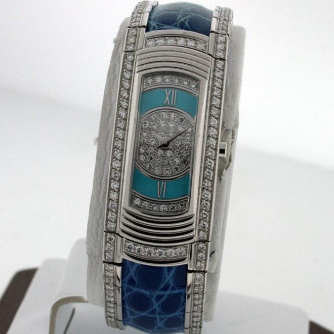 Wholesale Ladies 17mm x 32mm 18k White Gold Watches
