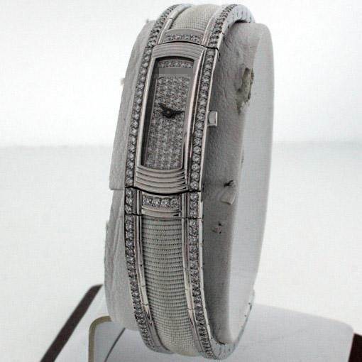 Wholesale Ladies 13mm x 26mm 18k White Gold Watches