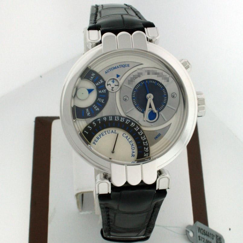 Best Wholesale Unique Customized Men's 18k White Gold Automatic Watches Excenter