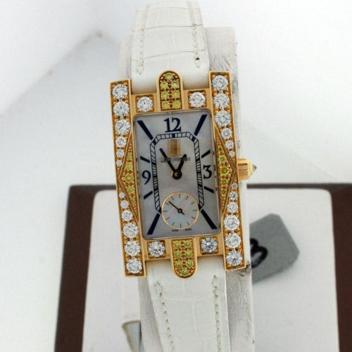 Wholesale Beautiful Elegance Customized Ladies 18k Yellow Gold Quartz Watches 310/LQGL.MA03