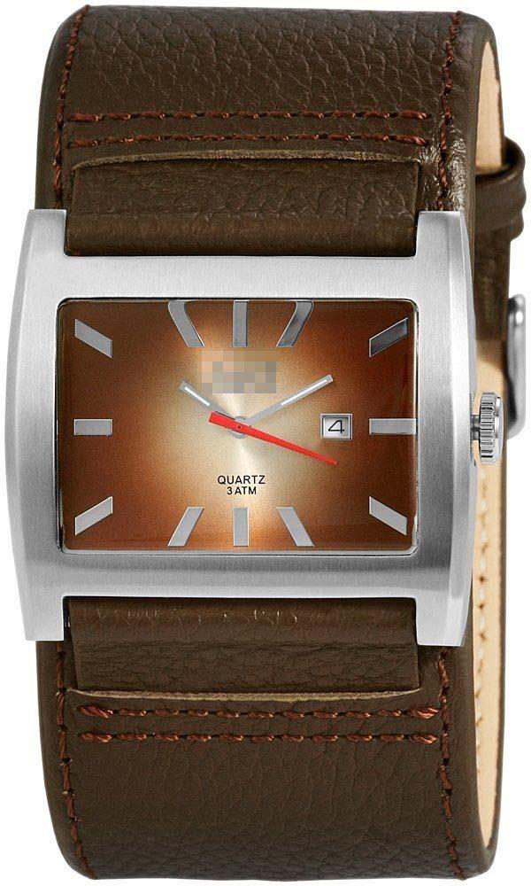 Customization Leather Watch Straps 48-S2601SL-BR
