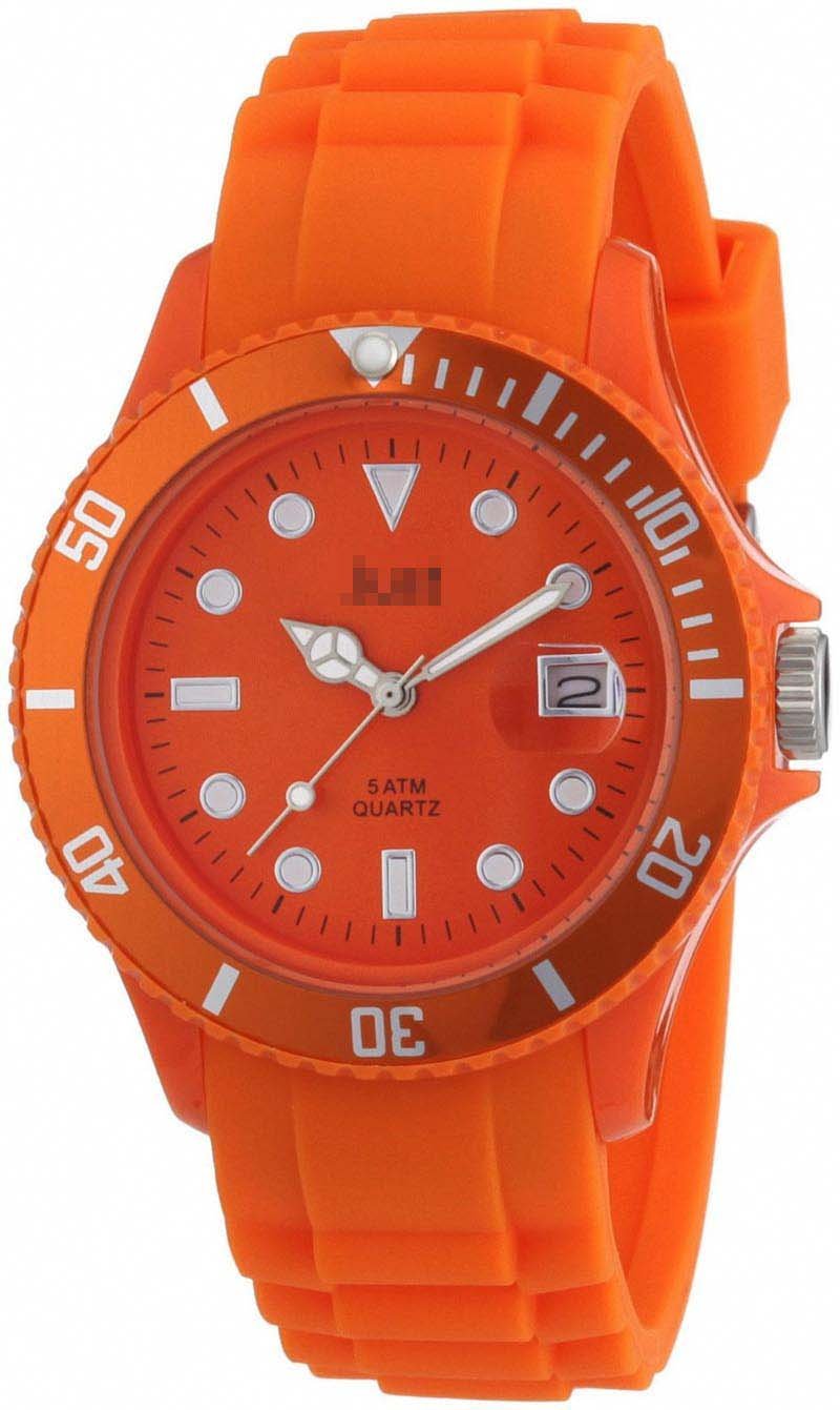 Customized Silicone Watch Bands 48-S5456-OR