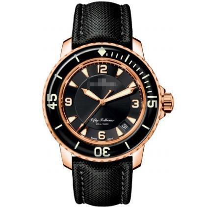 Best Wholesale Good Looking Men's 18k Rose Gold Automatic Watches 5015-3630-52