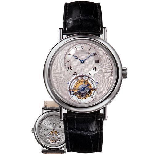 Wholesale New Trendy Men's Platinum Manual Wind Watches 5357pt/12/9v6