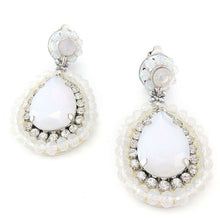 Load image into Gallery viewer, Wholesale Crystal Drop Handmade Earrings Mint Custom Bijoux