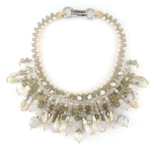 Load image into Gallery viewer, Wholesale Colorful Bead Fringe Statement Bib Handmade Necklace Custom Bijoux