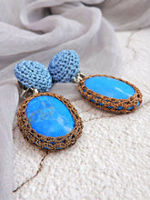 Load image into Gallery viewer, Wholesale Gold Drop Statement Earrings
