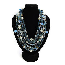 Load image into Gallery viewer, Wholesale Multi Layer Gemstones Handmade Necklace Bijoux Custom Jewelry