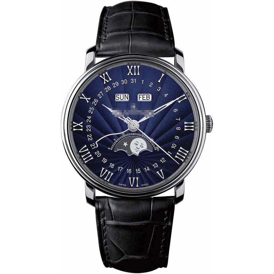 Wholesale Net Purchase Latest Men's 18K White Gold Automatic Watches 6654-1529-55B