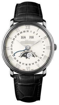 Customised White Watch Face 6654-1127-55B
