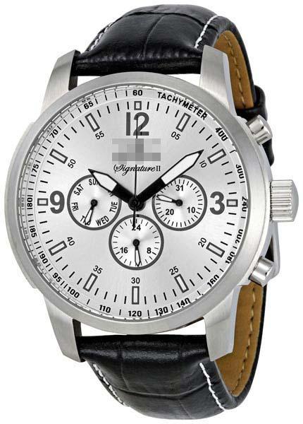 Custom Silver Watch Face