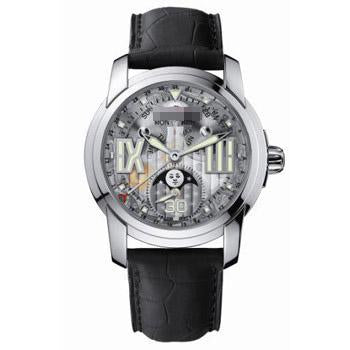 Wholesale Net Shop Good Looking Men's 18K White Gold Automatic Watches 8866-3630-53B