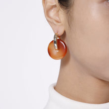 Load image into Gallery viewer, Best Handmade Hoop Mismatched Pearl Earrings
