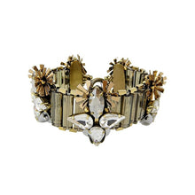Load image into Gallery viewer, Custom Victorian Glass Handmade Bracelet Roaring Twenties Jewelry