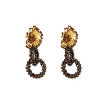 Load image into Gallery viewer, Wholesale Beads Weaving Hoops Statement Handmade Earrings Custom Bijoux