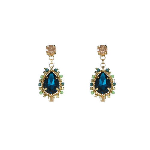 Wholesale Drop Dangle Crystal Handmade Earrings Custom Bijoux
