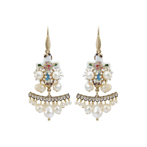 Wholesale Statement Chandelier Handcrafted Earrings Roaring 20s Jewelry Custom Bijoux