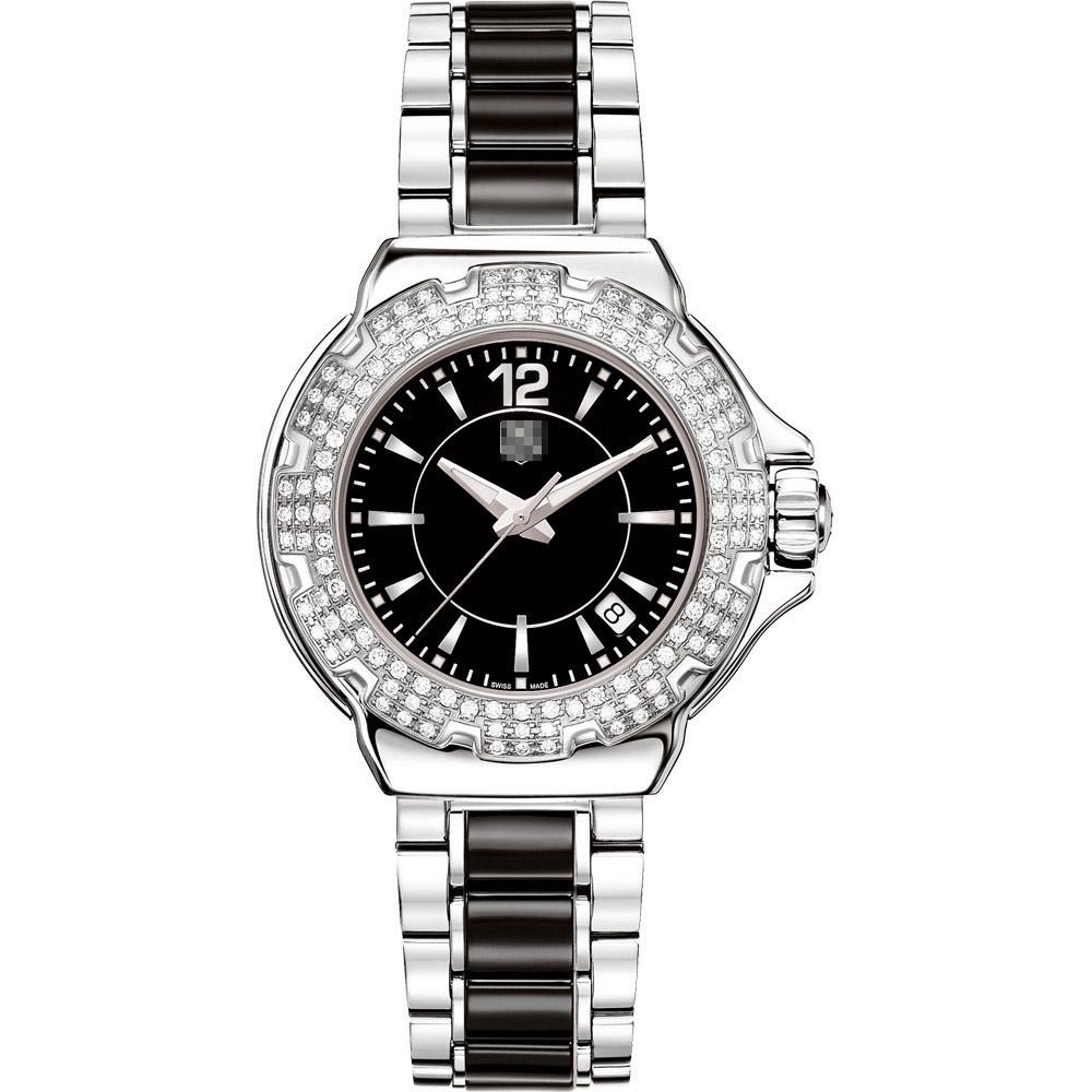 Customised International Luxurious Ladies Stainless Steel Quartz Watches WAH1214.BA0859