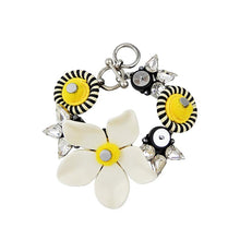 Load image into Gallery viewer, Wholesale Handmade Plexiglass Flower Statement Bracelet Custom Bijoux