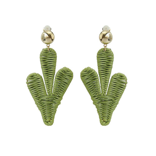Wholesale Cactus Handmade Drop Earrings Custom Bijoux