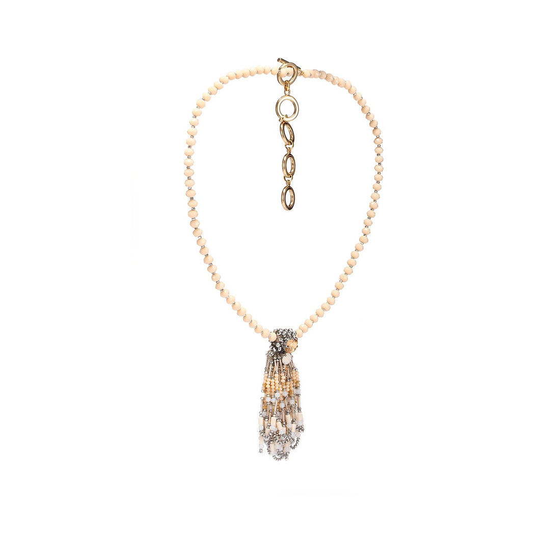 Wholesale Unique Handmade Tassel Necklace Jewelry Custom Bijoux