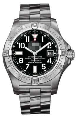 Custom Black Watch Dial A1733010/B906-SS