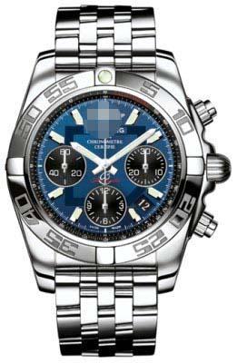 Custom Blue Watch Dial AB014012/C830-SS