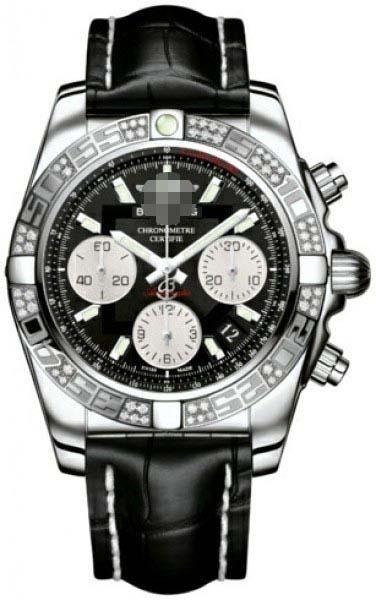 Custom Black Watch Face AB0140AA/BA52-CROCD