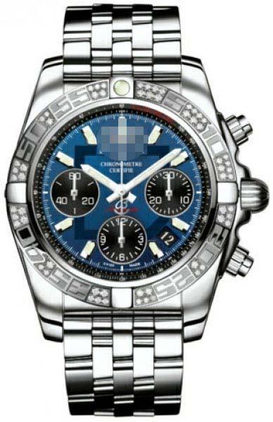 Custom Made Blue Watch Dial AB0140AA/C830-SS