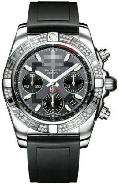 Custom Grey Watch Dial AB0140AA/F554-DPD