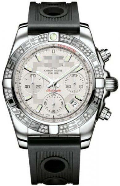 Custom Silver Watch Dial AB0140AA/G711-ORD