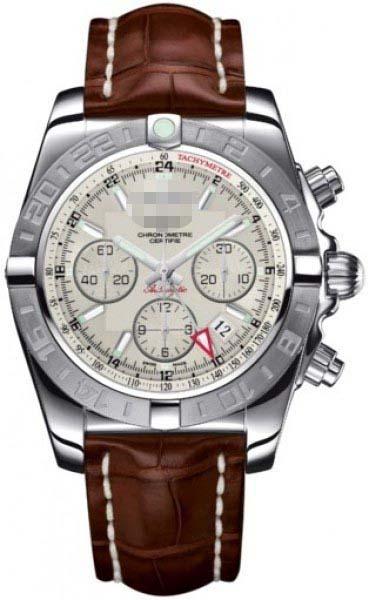 Custom Silver Watch Dial AB042011/G745-CROCD