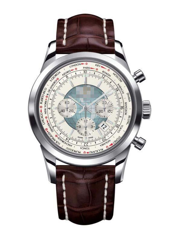 Custom Silver Watch Dial AB0510U0/A732-BRCROCD