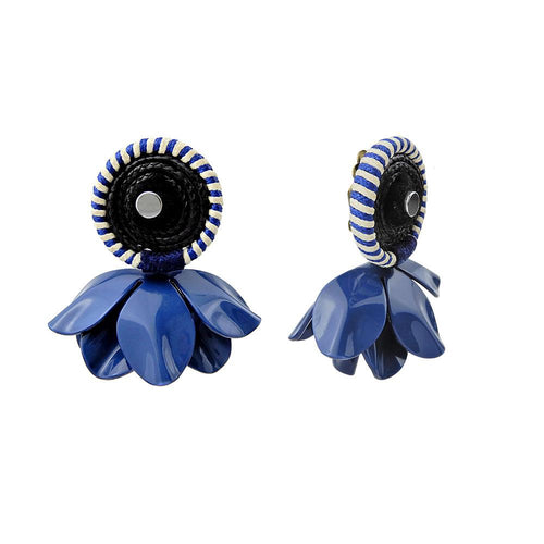 Wholesale Acetate Floral Handmade Earrings Custom Bijoux